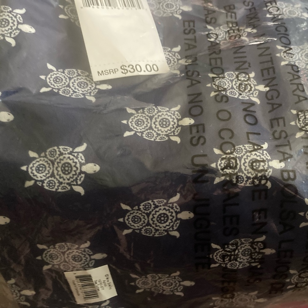 Vera Bradley Apron in Turtles. NWT